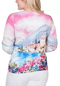 Women's The Royal Treatment Lake Como Top