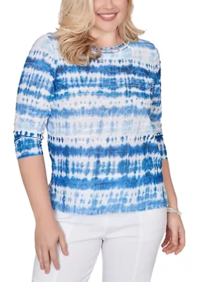 Women's The Royal Treatment Biadere Watercolor Top