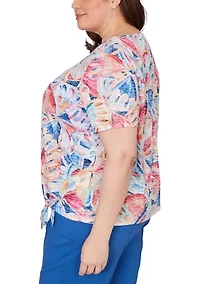 Plus The Royal Treatment Butterfly Wings Top