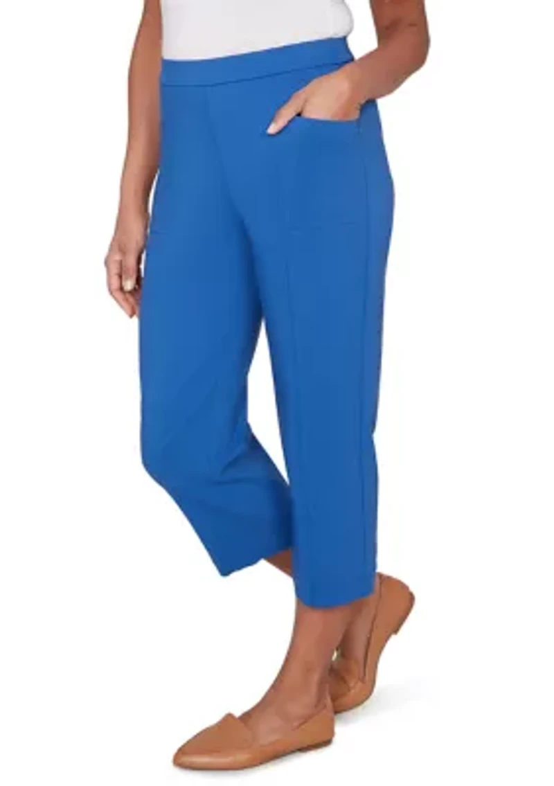 Petite The Royal Treatment Patch Pocket Capri