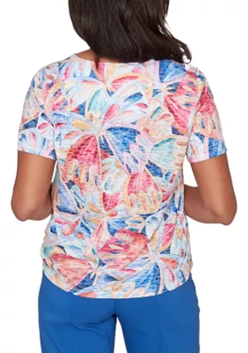 Petite Butterfly Wings Top