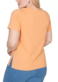 Women's Beachcomber Floral Yoke Top