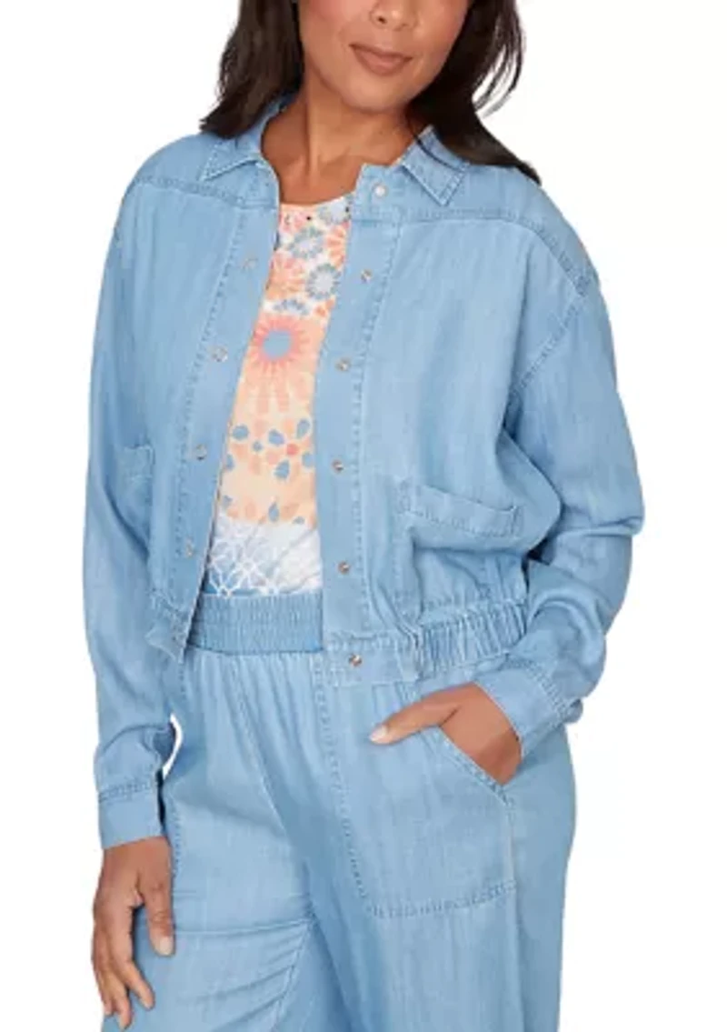 Petite Beachcomber Shirt Jacket