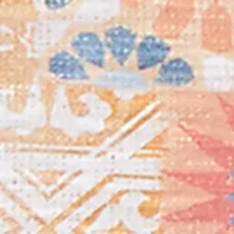 Petite Beachcomber Medallion Patchwork Top