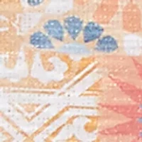 Petite Beachcomber Medallion Patchwork Top