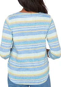 Petite Beachcomber Striped Top