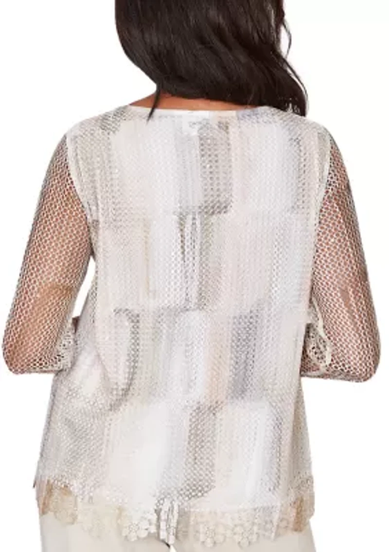 Women's Natural Wonder Brushstrokes Top