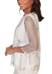 Women's Natural Wonder Brushstrokes Top