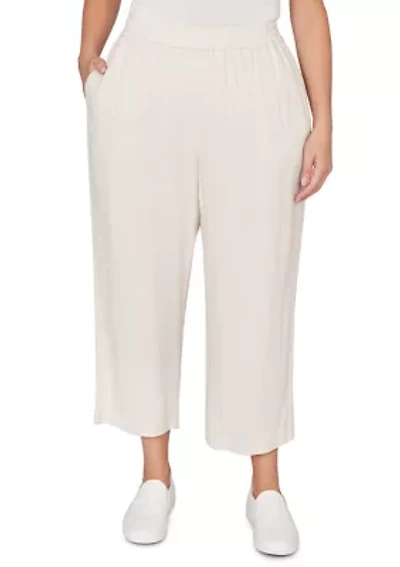 Plus Natural Wonder Ankle Pants