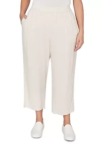 Plus Natural Wonder Ankle Pants