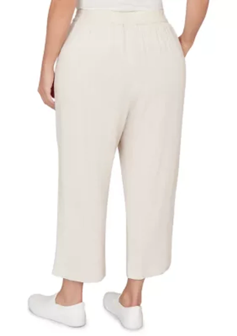 Plus Natural Wonder Ankle Pants