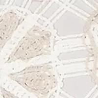 Plus Natural Wonder Floral Crochet Top