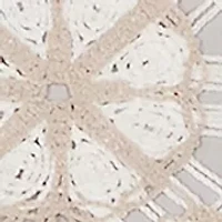 Petite Natural Wonder Floral Crochet Top