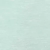 Women's Caribbean Blues Eyelet Embroidered Cuff Capri Pants