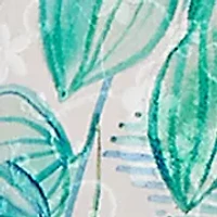 Women's Tropical Eyelet Top