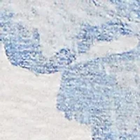 Women's Caribbean Blues Monotone Drama Tropical Top