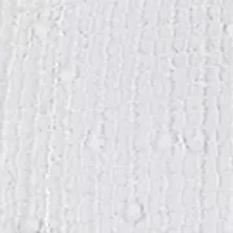 Women's Caribbean Blues Asymmetric Eyelet Flowers Top