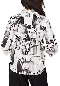 Women's Crowd Pleaser Floral Patch Top