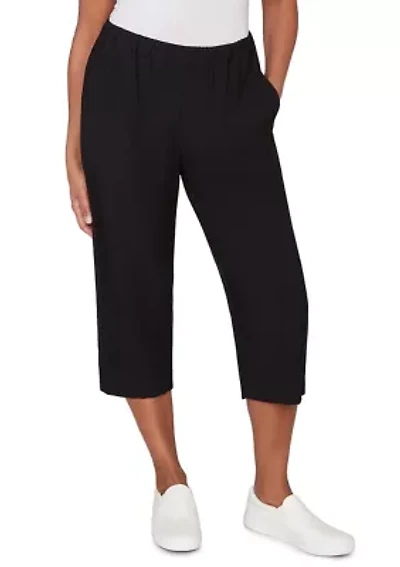 Petite Crowd Pleaser Capri Pants