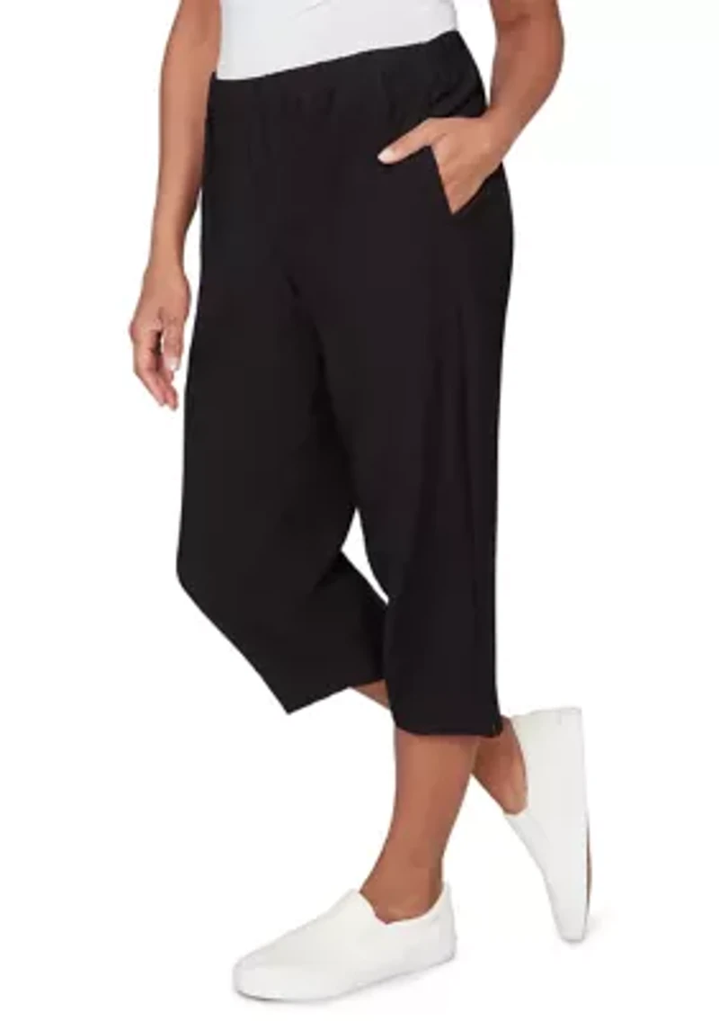 Petite Crowd Pleaser Capri Pants