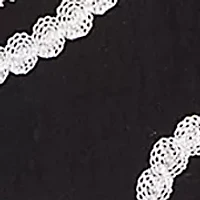 Petite Crowd Pleaser Paisley Embroidered Two One Shirt