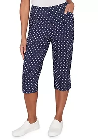 Women's Missy Port Side Capri Pants