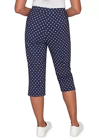 Women's Missy Port Side Capri Pants