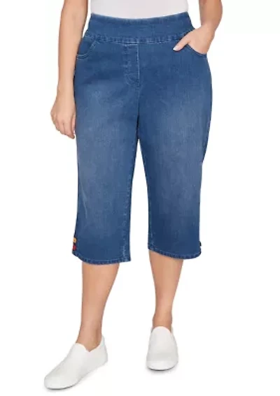 Plus Port Side Capri with Colored Buttons