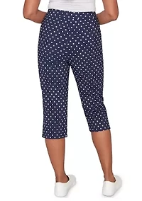 Petite Port Side Capri Pants