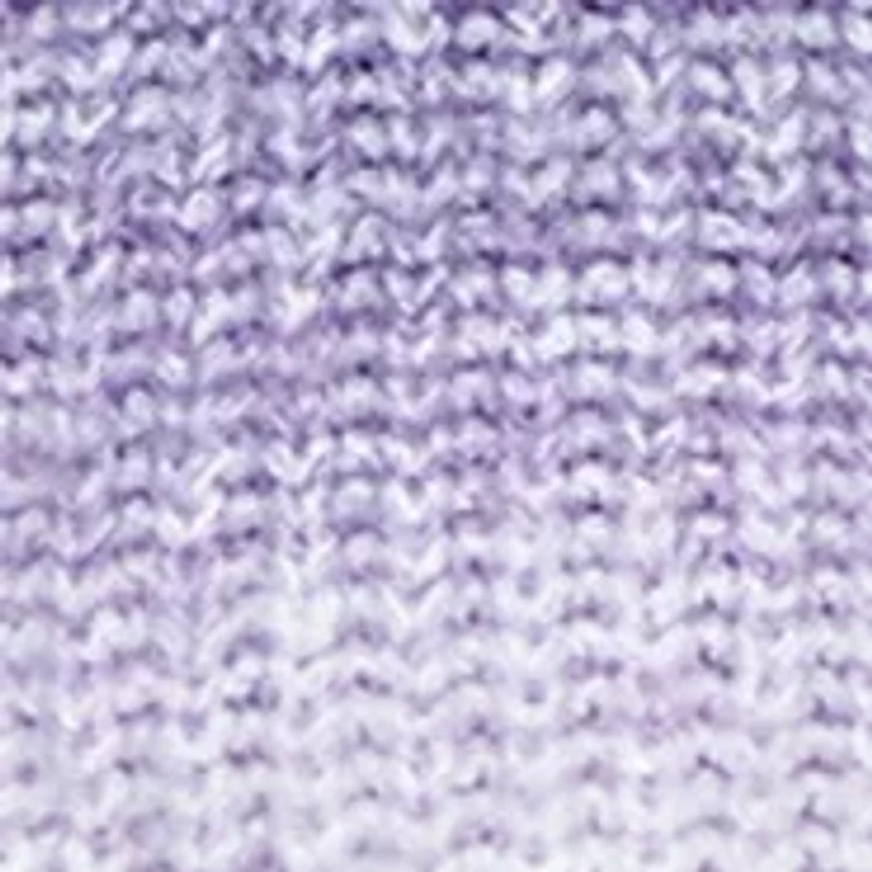 Women's Point of View Blurred Stripes Cardigan with Flower Buttons