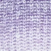 Women's Point of View Blurred Stripes Cardigan with Flower Buttons