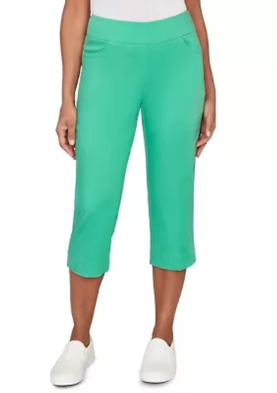 Plus Resort Living Capri Pants