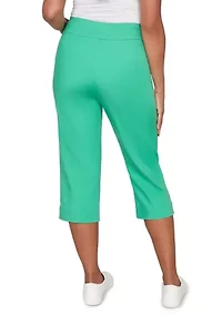 Plus Resort Living Capri Pants