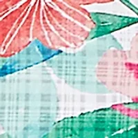 Plus Resort Living Tropical Print Top