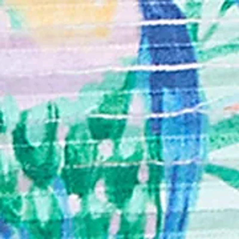 Plus Resort Living Toucan Print Top