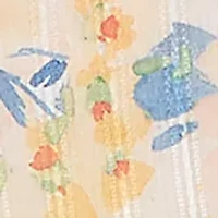 Women's Out Of The Blue Floral Yoke Top