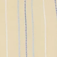 Petite Out Of The Blue Daisy Embroidered Stripe Top