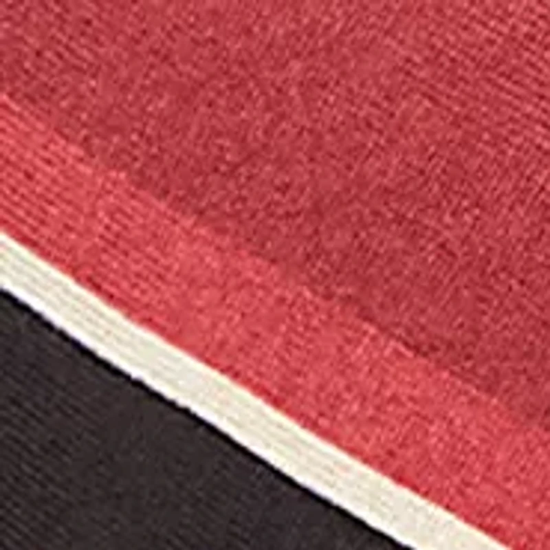 Plus Spliced Stripe Asymmetric Hem Top