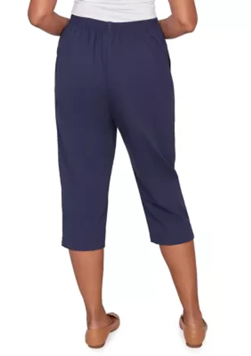 Women's Lady Liberty Capri Pants with Heat Sets
