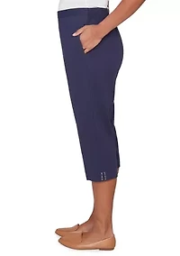 Women's Lady Liberty Capri Pants with Heat Sets