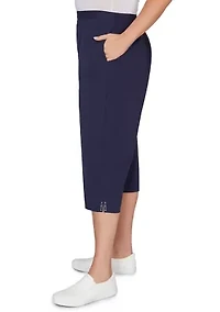 Plus Lady Liberty Capri with Heat Sets