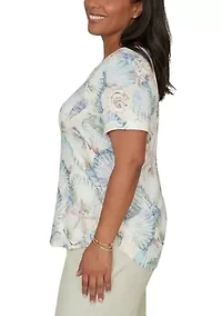 Women's Charm Seashells Top