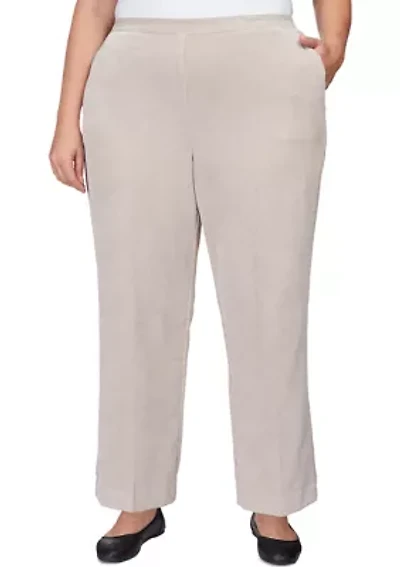 Plus Corduroy Short Pants