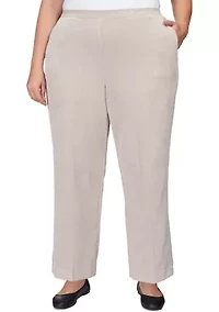 Plus Corduroy Short Pants