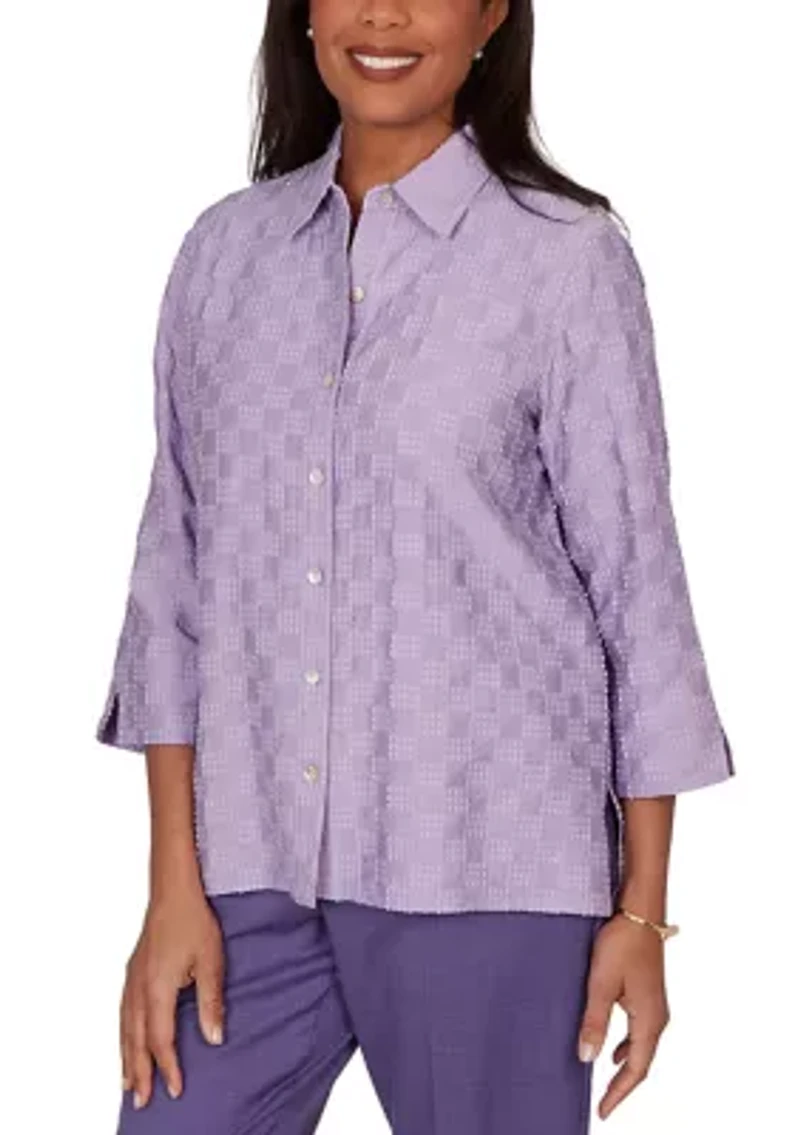 Women's Grand Bazaar Box Texture Top