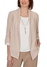 Women's Grand Bazaar Stripe Two One Top