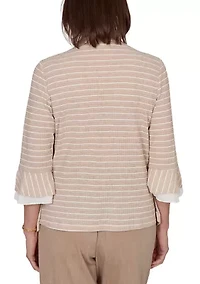 Women's Grand Bazaar Stripe Two One Top