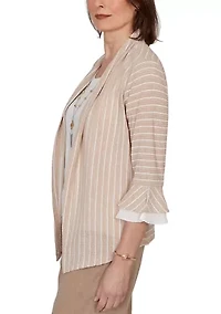 Women's Grand Bazaar Stripe Two One Top