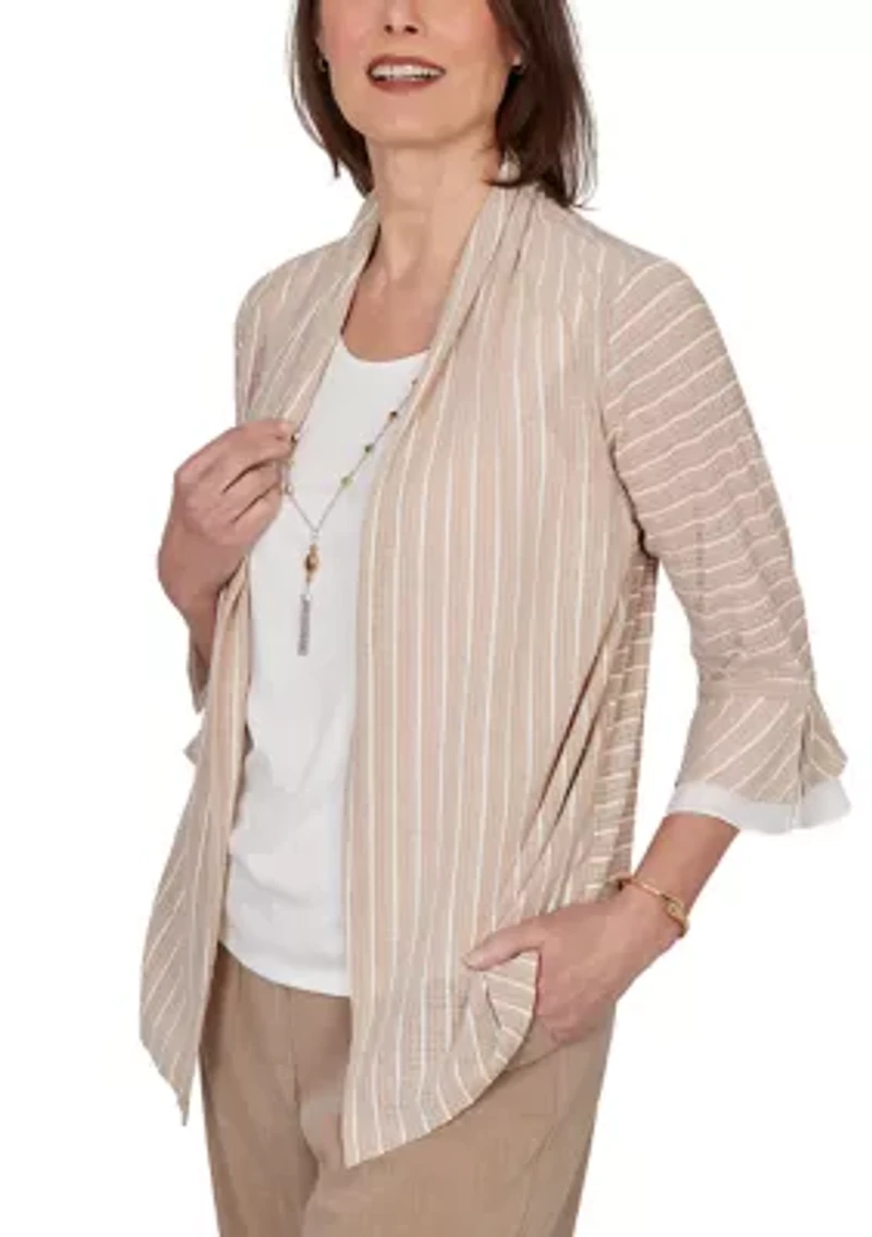 Women's Grand Bazaar Stripe Two One Top