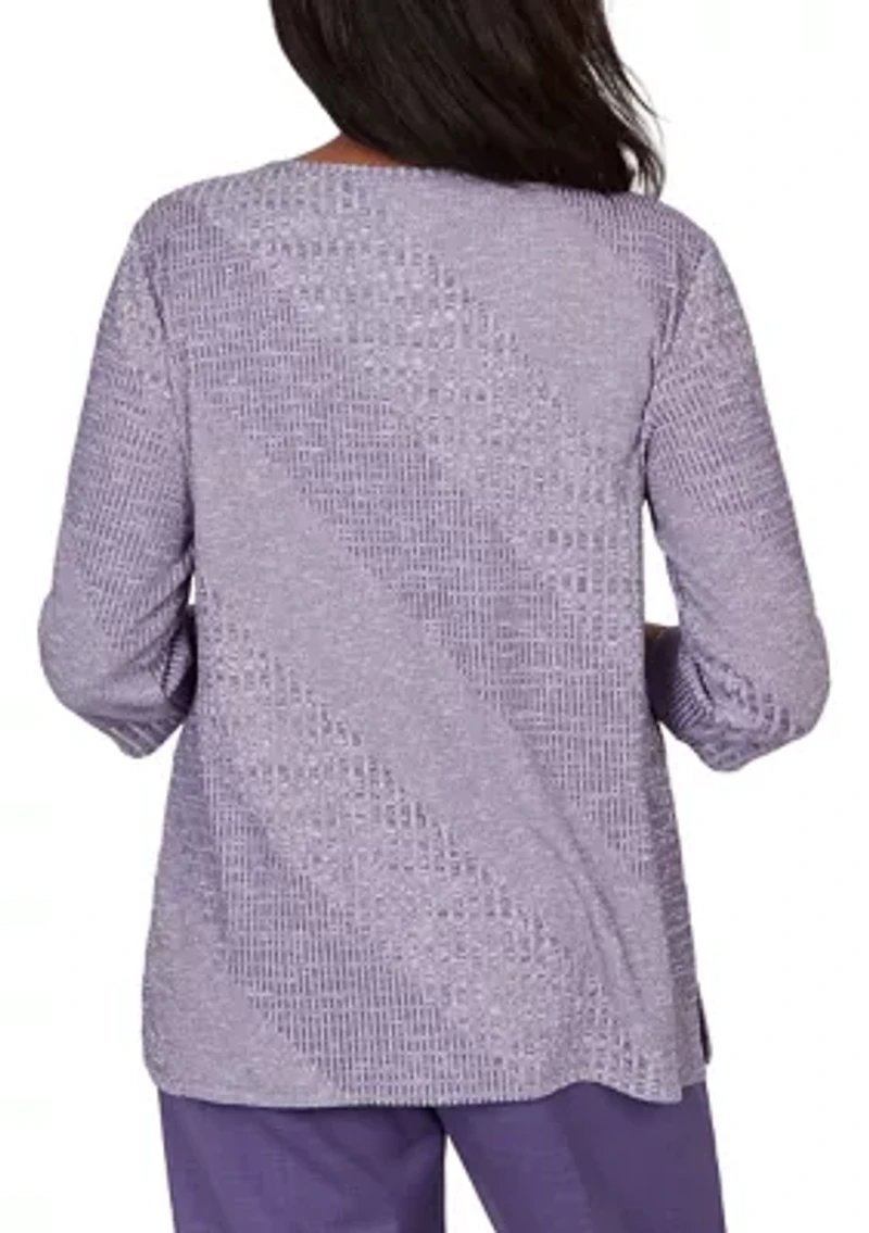 Women's Grand Bazaar Embroidered Rib Top